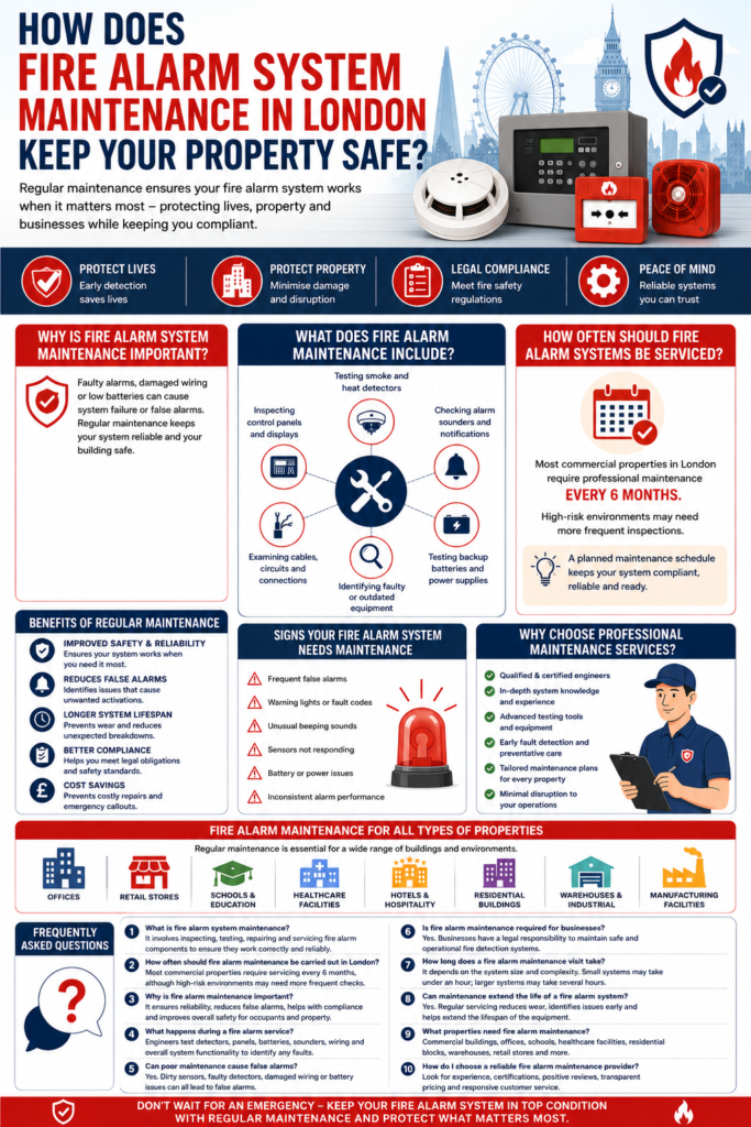 Fire Alarm System Maintenance London